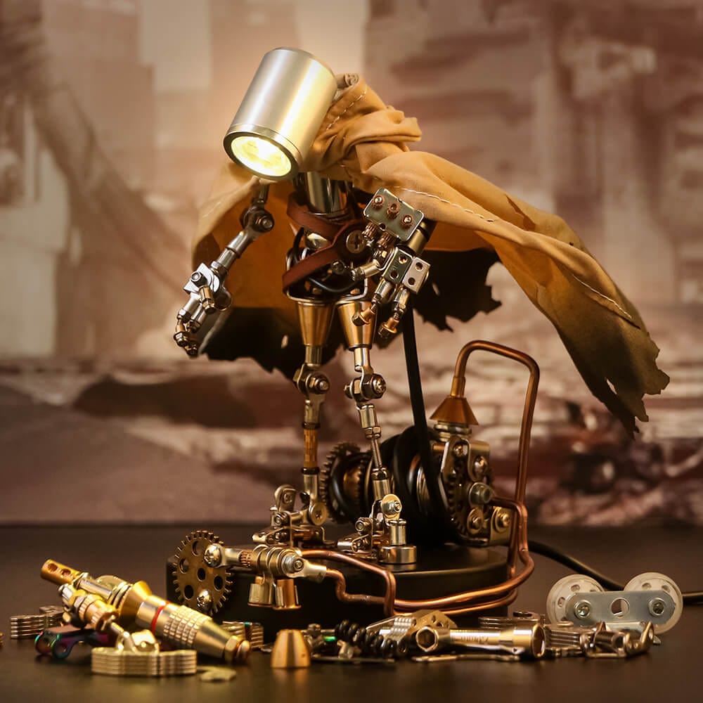 Waste Land Punk Robot Desk Lamp